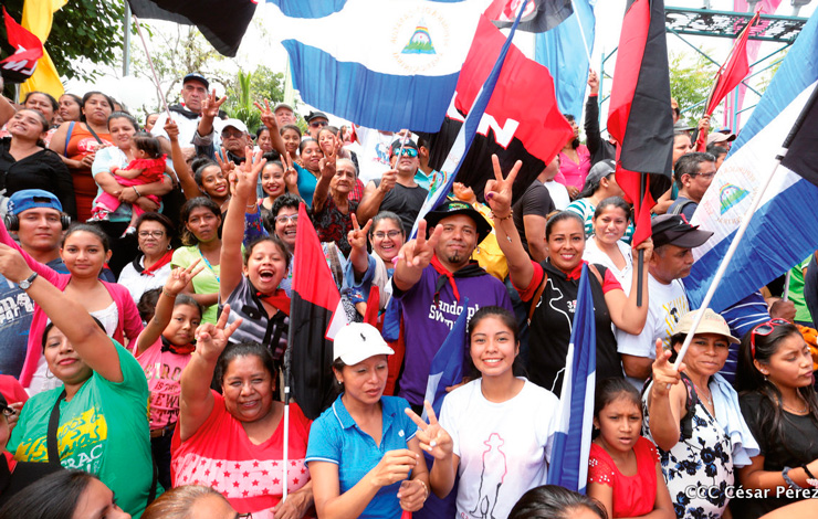 Paz, democracia soberana en Nicaragua