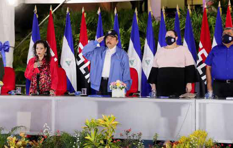 Presidente Daniel destaca entrega, lealtad y firmeza del Ministerio de Gobernación