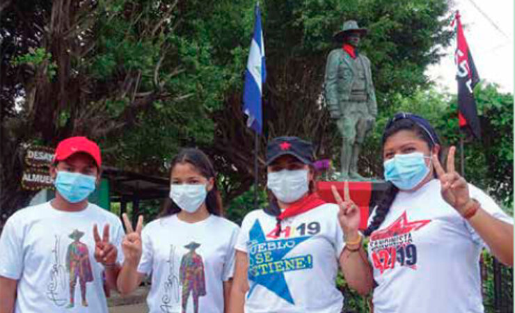 General Sandino es guía inmortal de la juventud
