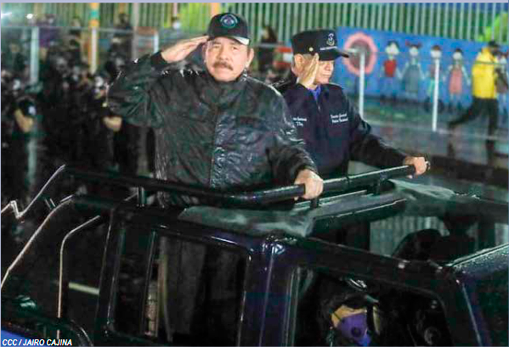 Presidente Daniel Ortega: “Con el uniforme está la fuerza de la conciencia, de la dignidad”