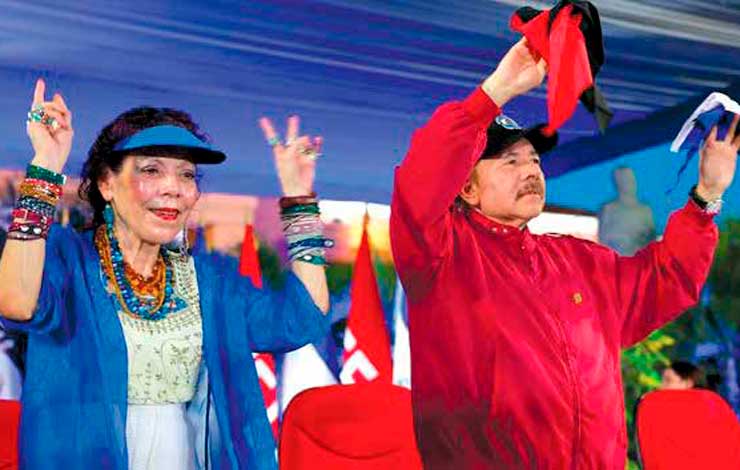 “Porque hay paz”, sostiene Daniel durante homenajePueblo celebra con alegría natalicio del General Sandino