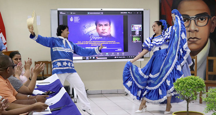 UNAN Managua celebra 137 aniversario de la obra Azul